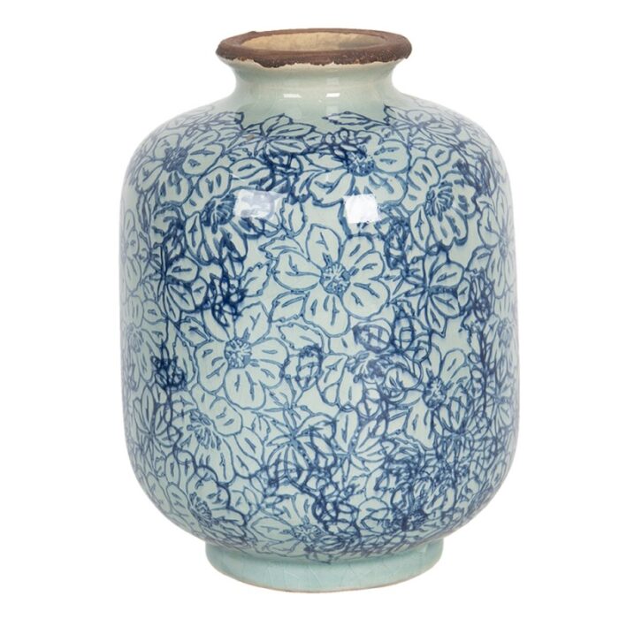 vase-blue-ceramic-round-flowerpot-inside-flowers