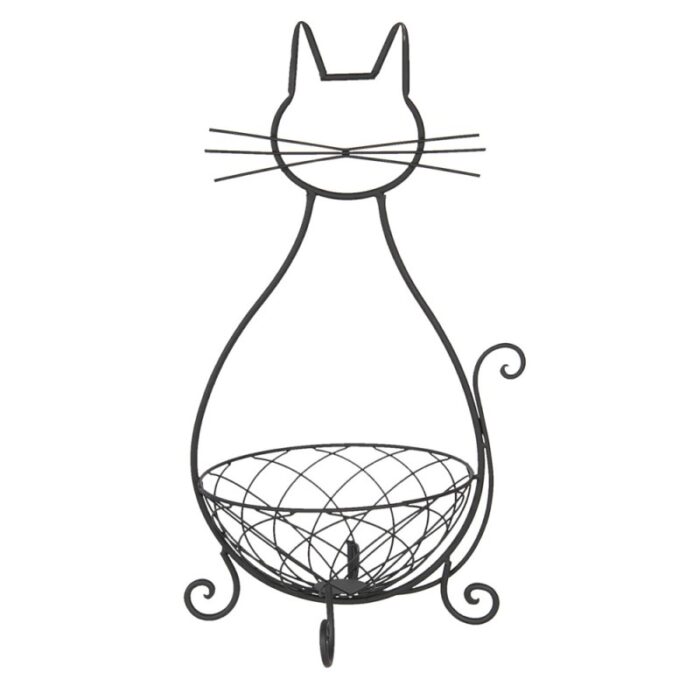 decoration-bowl-cat-black-brown-metal-round