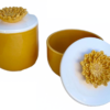 yellow-jar-flower-lid-ceramics