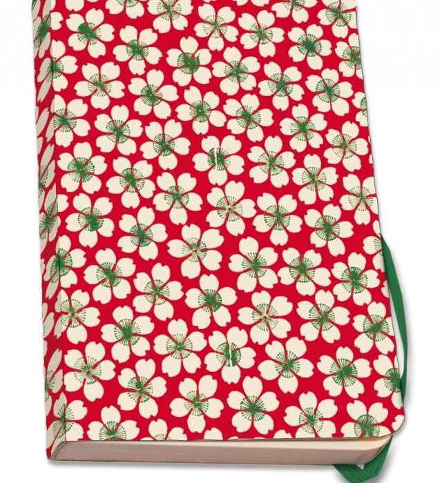 notebook-flowers-A5-softcover-red-green