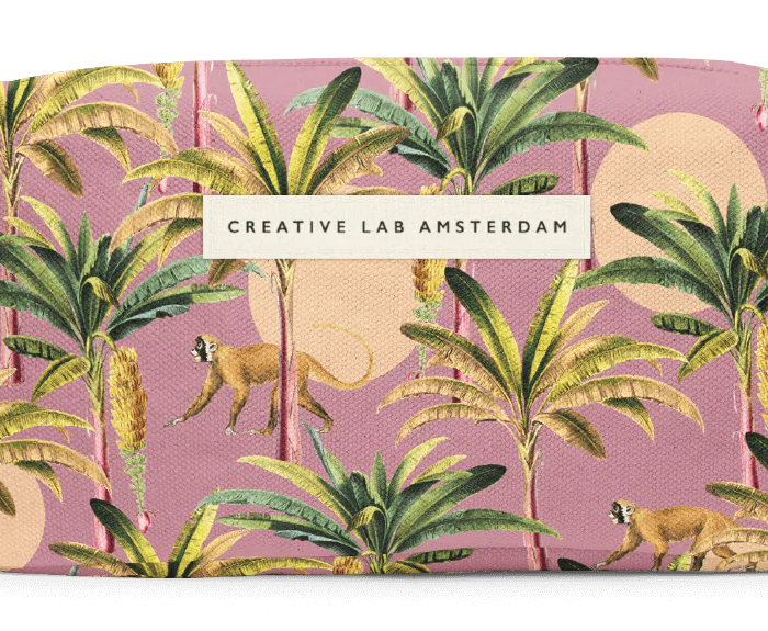 purple-bananas-creative-lab-amsterdam-pencil-case-square-palmtree-monkey