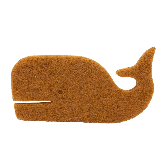 Whale-scrub-sponges-kikkerland-2-sided-scrubber-coconut