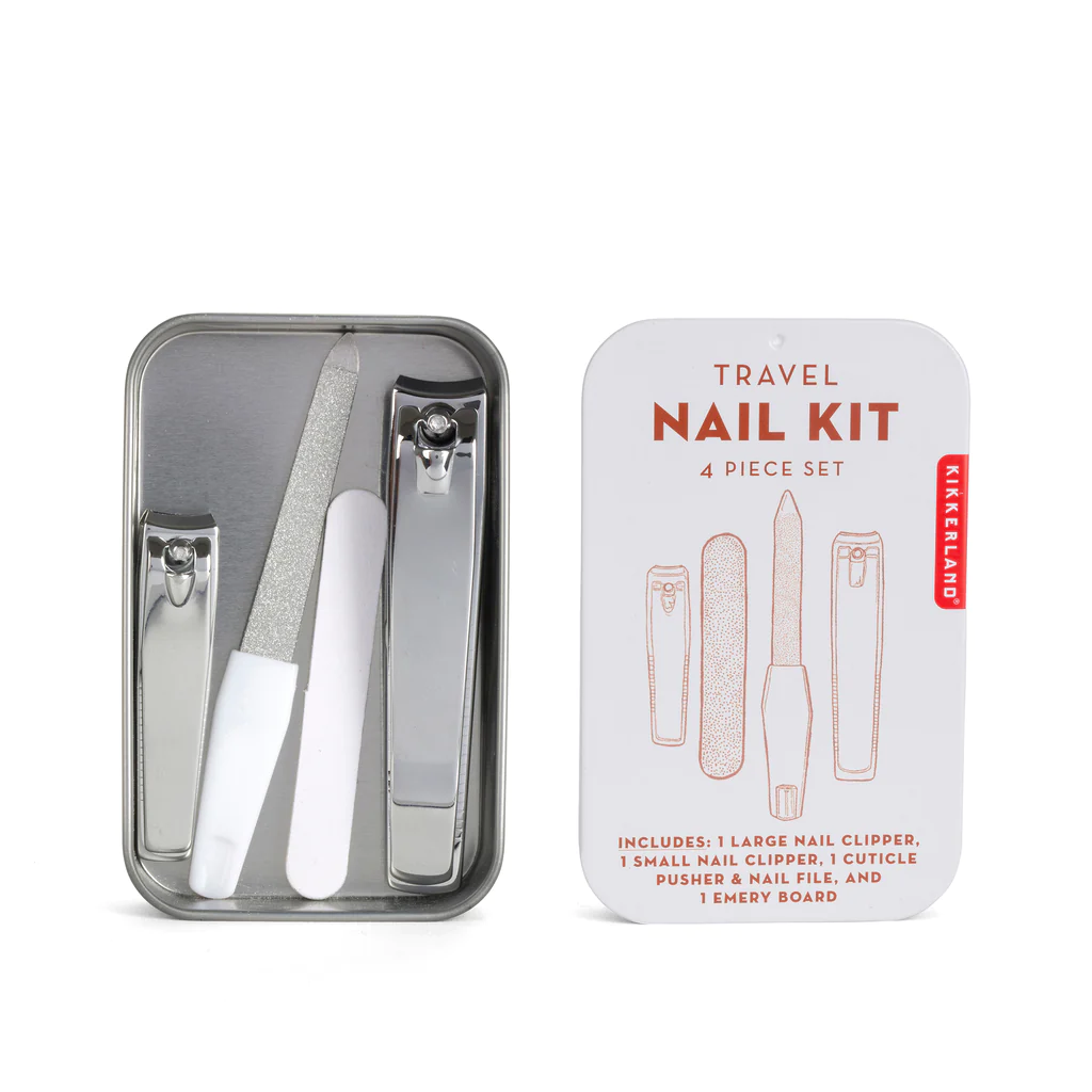 Nail-travel-kit-4-piece-set-tin-kikkerland
