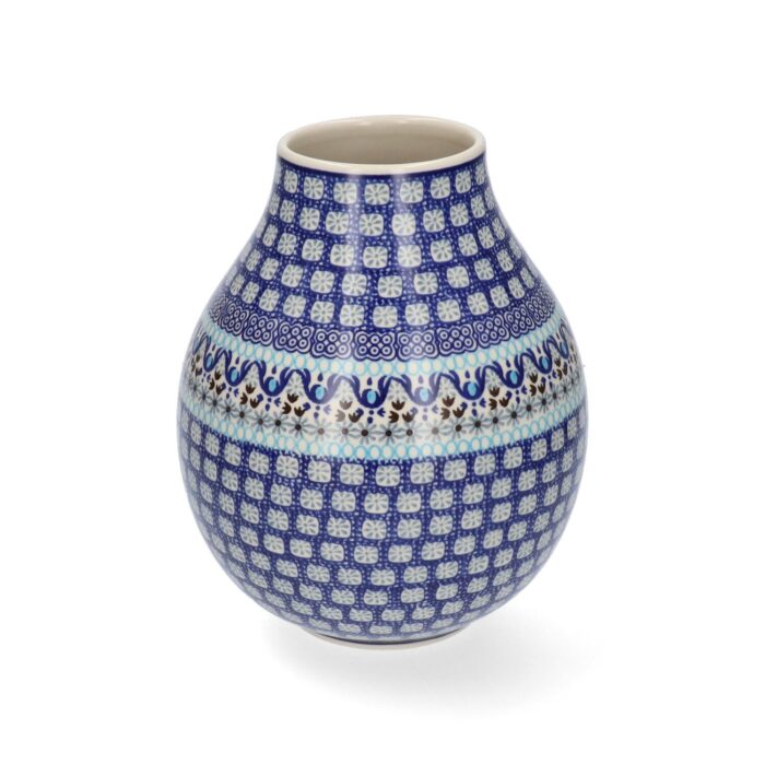 vase-marrakesh-hand-stamped-blue-white-4400ml-bunzlau-castle