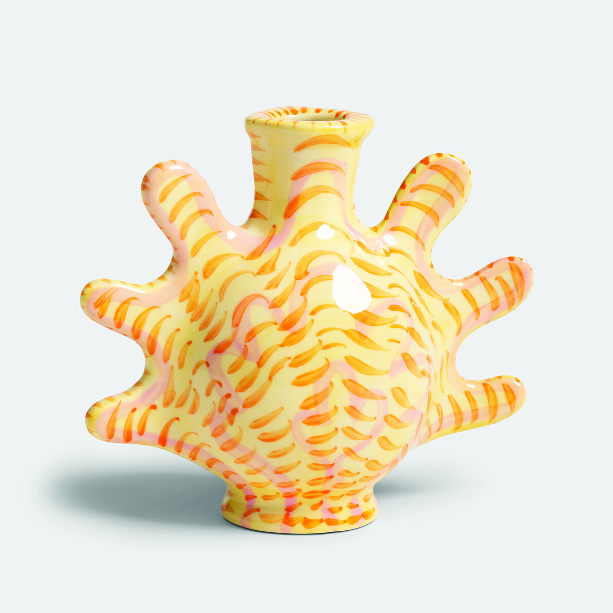 candle-holder-shell-shellegance-&klevering-yellow-orange-summer-beach