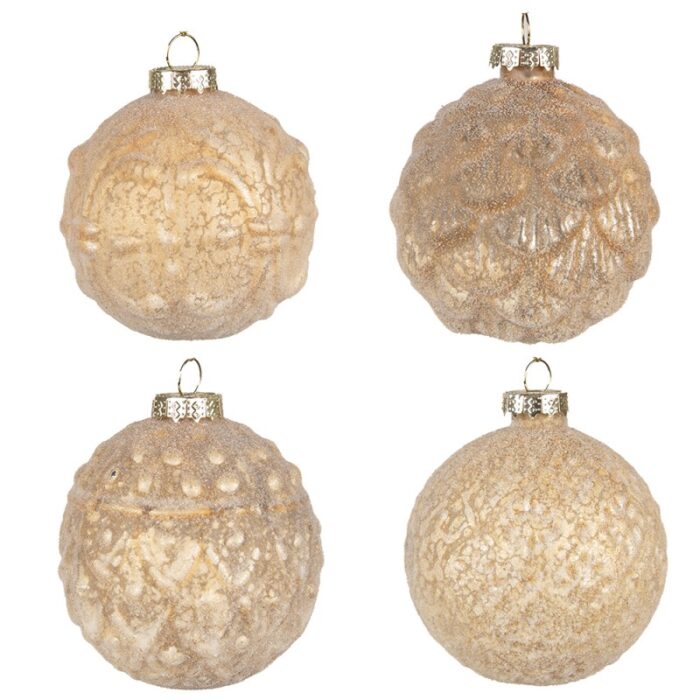 Christmas-decoration-set-of-2-tree-bauble-glass