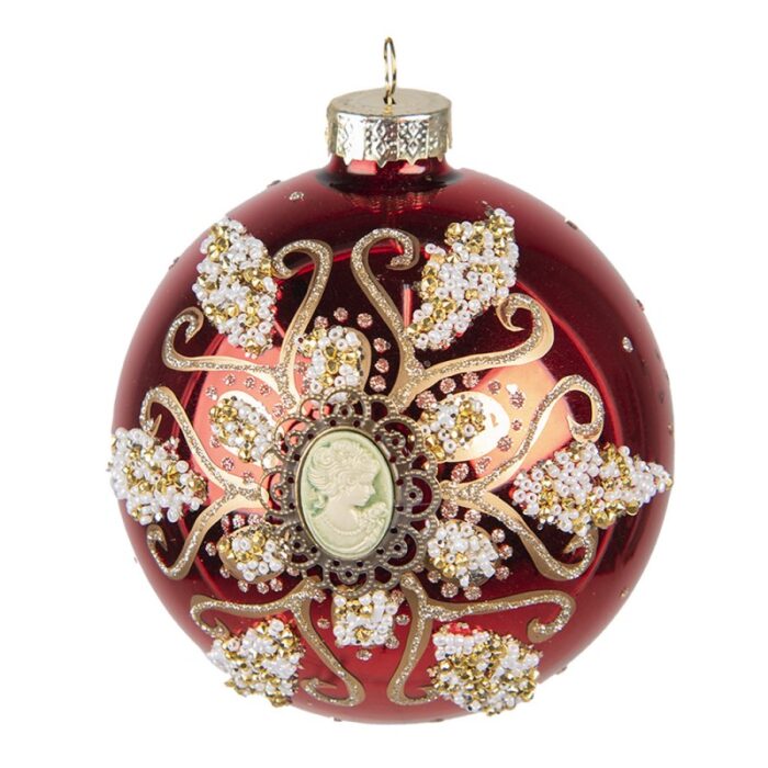 christmas-bauble-glass-red-white