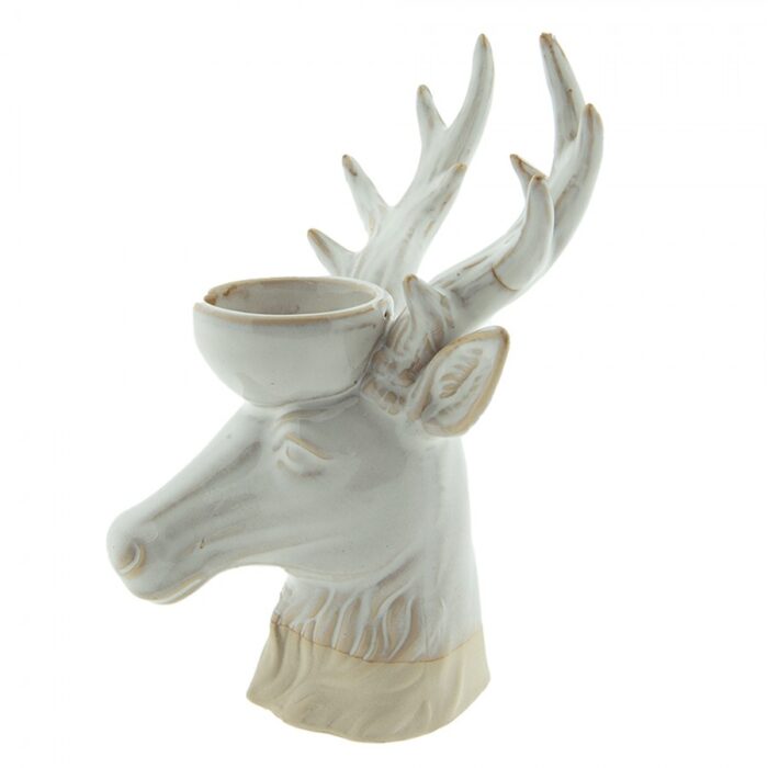 tealight-holder-porcelain-brown-reindeer