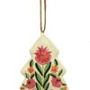 white-christmas-tree-ornament-green-pink