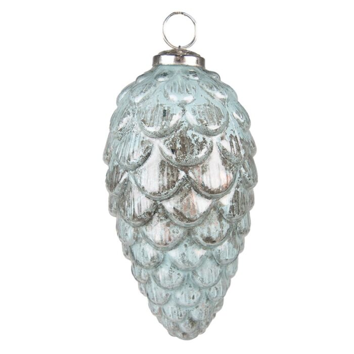 Christmas-bauble-glass-metal-decoration-turquoise