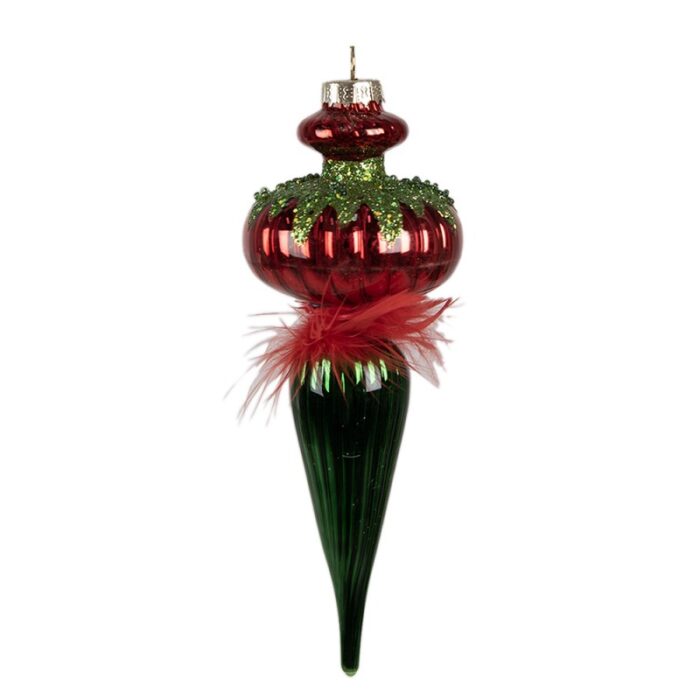 christmas-bauble-red-green-glass