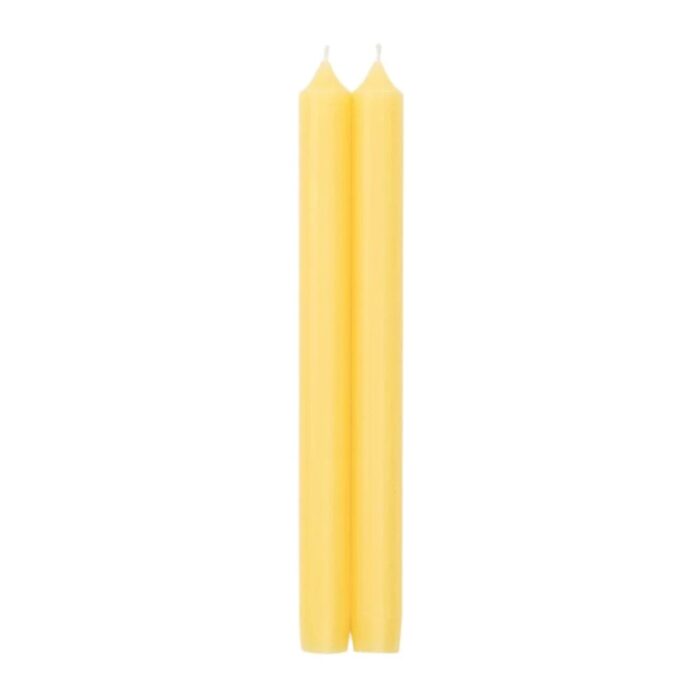 caspari-straight-taper-10-candles-in-yellow