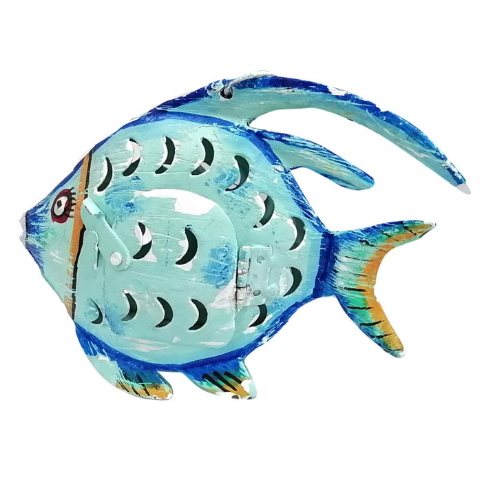 candle-holder-blue-tin-fish-shape