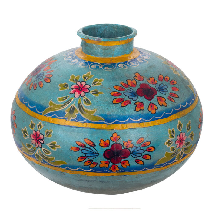 iron-vase-painted-blue-red