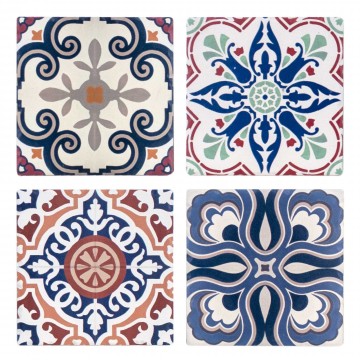 coaster-set-of-4-tiles-azulejo-ceramix-cork