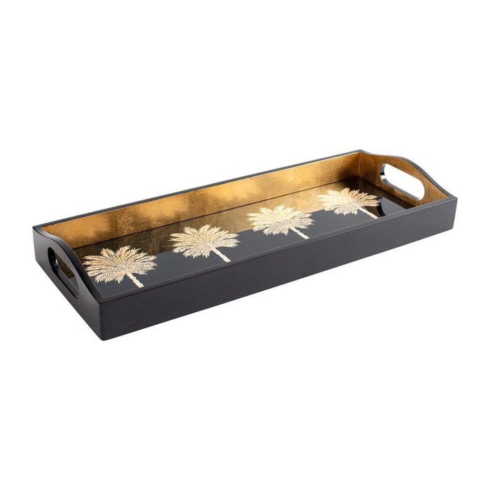 grand-palms-lacquer-bar-tray-caspari-black-gold