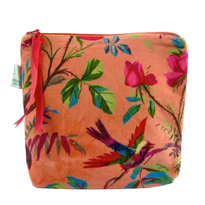 pouch-velvet-cotton-paradise-orange-birds