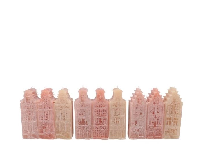 Candle-amsterdam-houses-mix-sand-colors